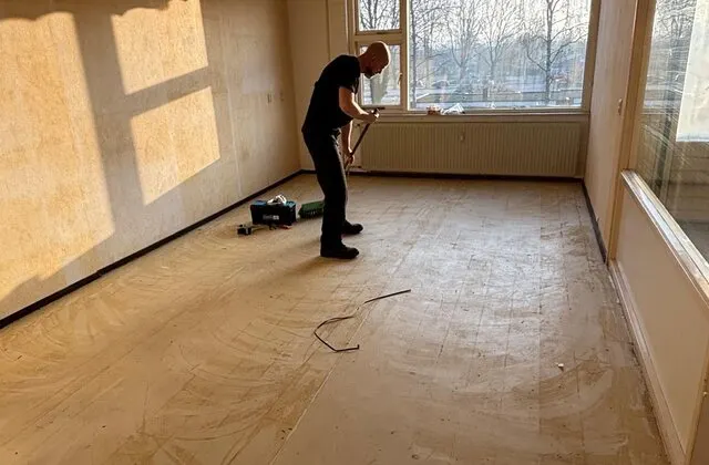 Ruimte na bezemschone oplevering