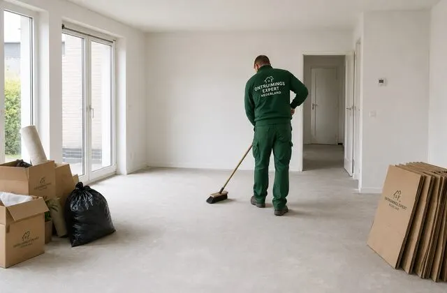 Woningontruiming voor oplevering aan de woningbouw